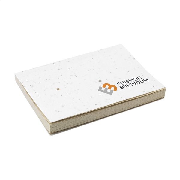 Bloc-notes en papier graines autocollants Made in Europe -