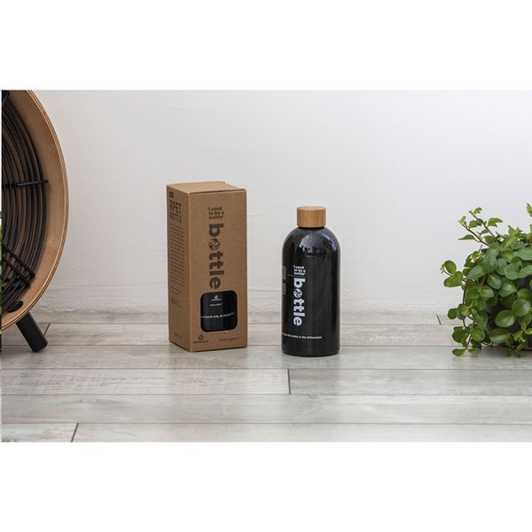 Bouteille en plastique recyclé transparente de 500 ml Made in Europe - 2