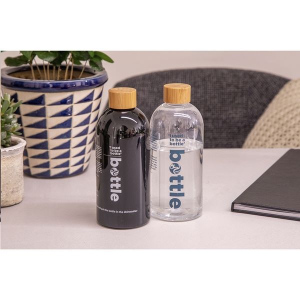 Bouteille en plastique recyclé transparente de 500 ml Made in Europe - 8