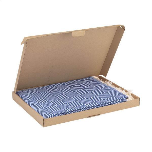 Serviette coton recyclé et RPET -