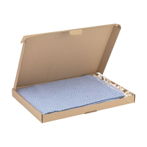 Serviette coton recyclé et RPET -