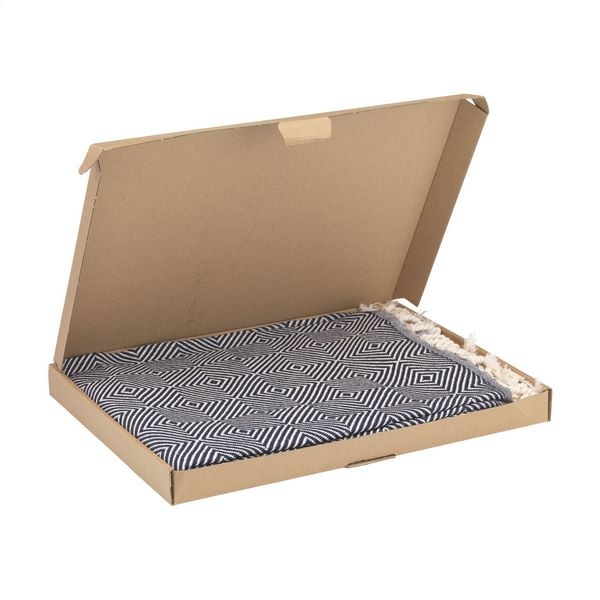 Serviette coton recyclé et RPET -