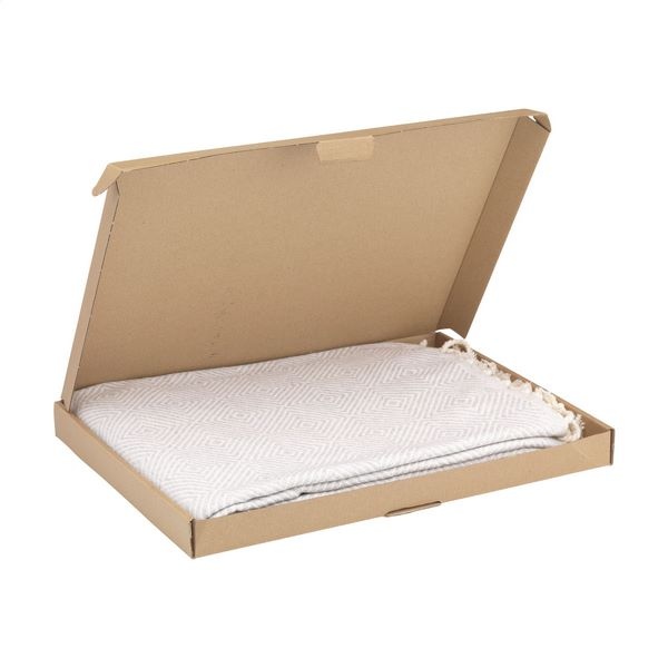 Serviette coton recyclé et RPET -