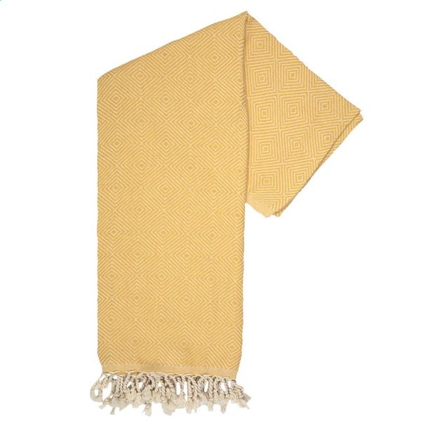 Serviette coton recyclé et RPET -