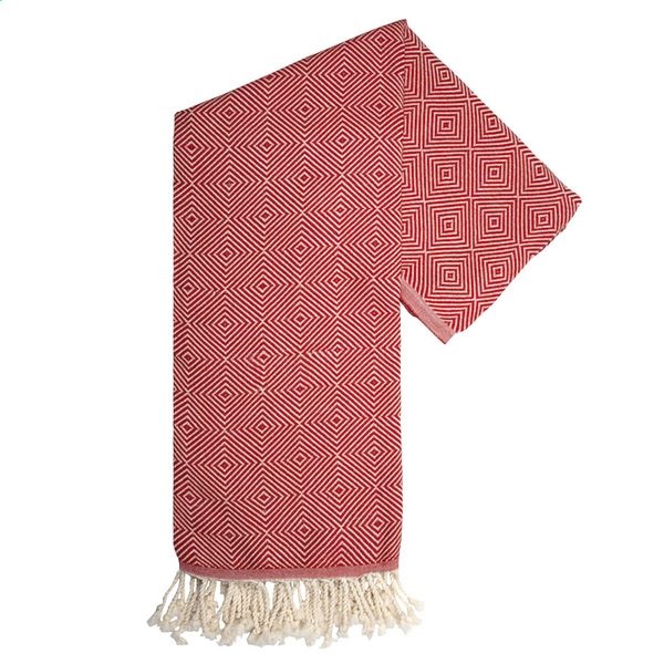 Serviette coton recyclé et RPET -