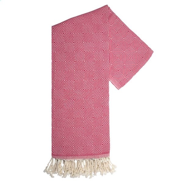 Serviette coton recyclé et RPET -