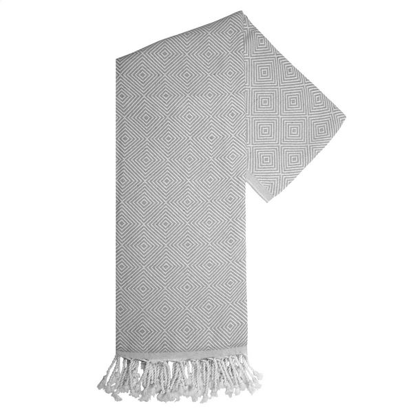 Serviette coton recyclé et RPET -