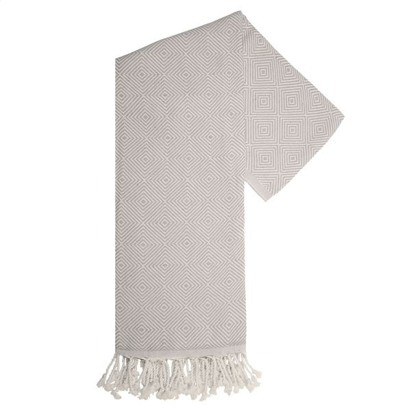 Serviette coton recyclé et RPET -