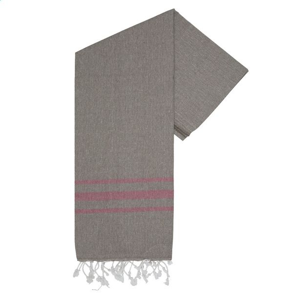 Serviette en coton et déchets textiles -