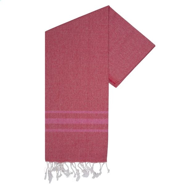 Serviette en coton et déchets textiles -