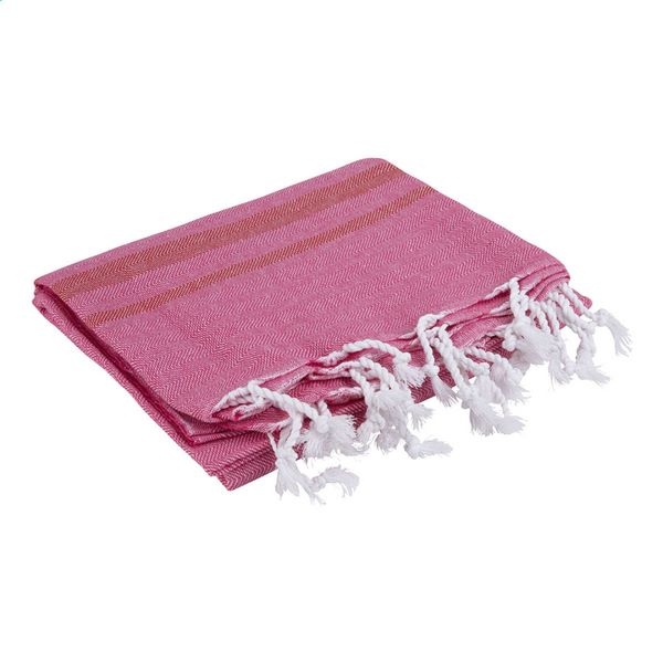 Serviette en coton et déchets textiles -