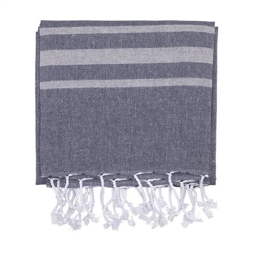 Serviette en coton et déchets textiles