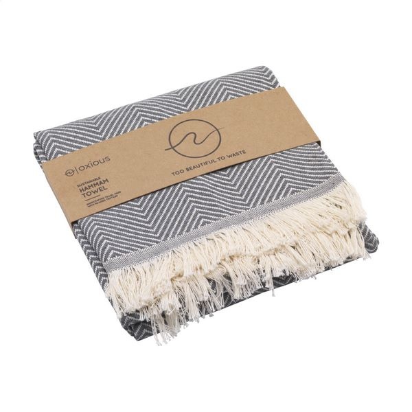 Echarpe en coton recyclé et RPET - 12