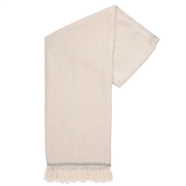 Echarpe en coton recyclé et RPET - 14