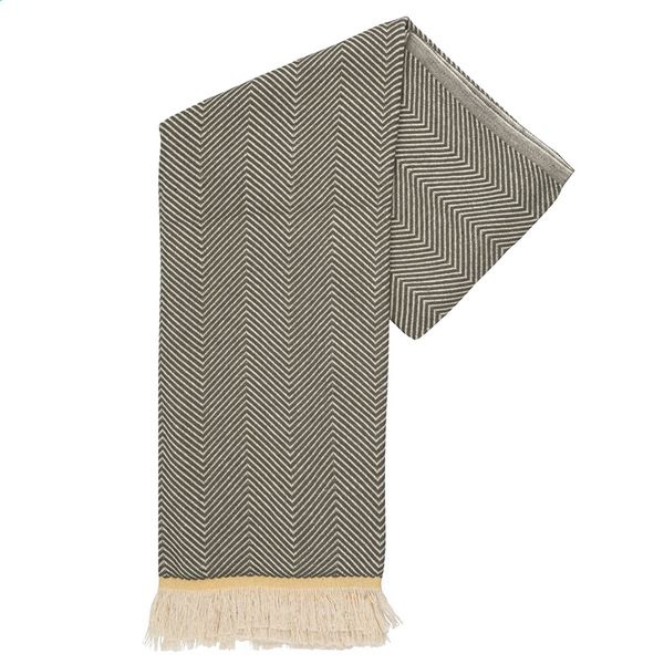 Echarpe en coton recyclé et RPET - 15