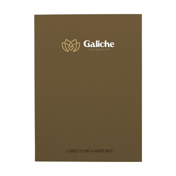 Carnet A5 en déchets agricoles -