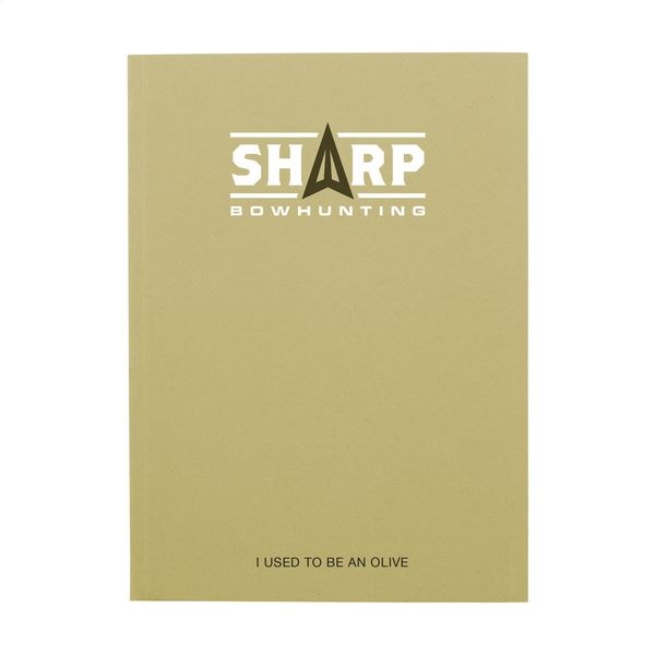 Carnet A5 en déchets agricoles -