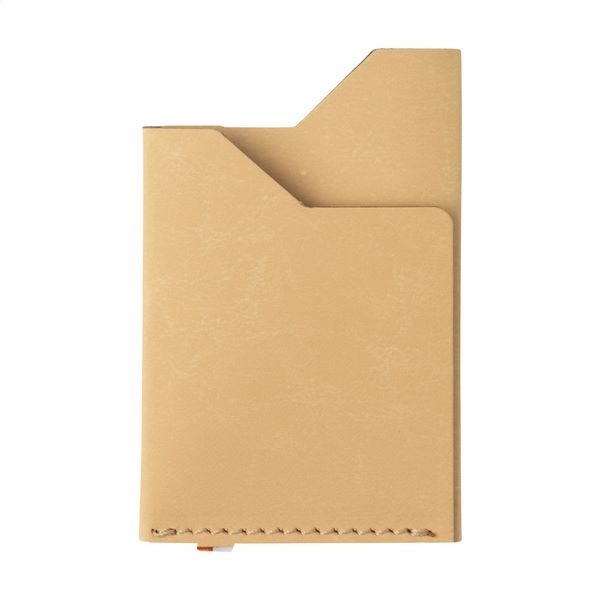 Porte-cartes déchets de cuir recyclés - 13