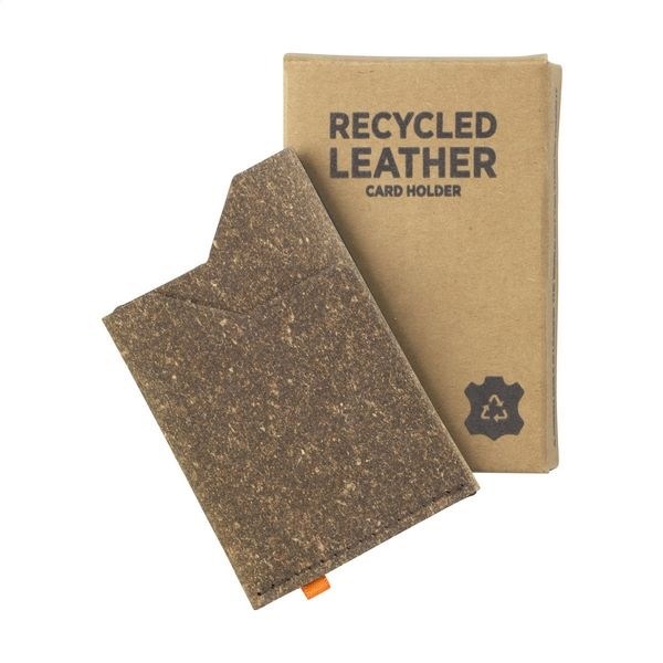 Porte-cartes déchets de cuir recyclés - 15