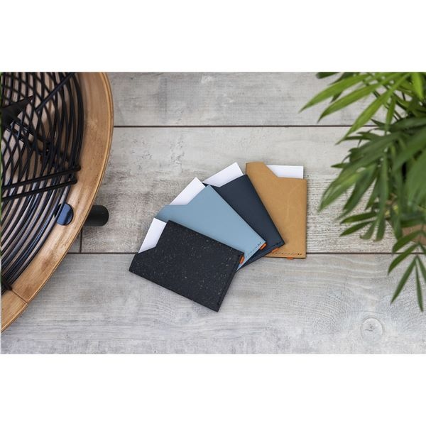 Porte-cartes déchets de cuir recyclés - 18