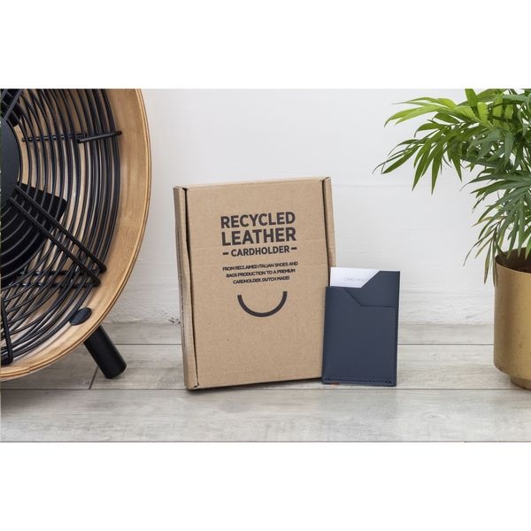 Porte-cartes déchets de cuir recyclés - 2