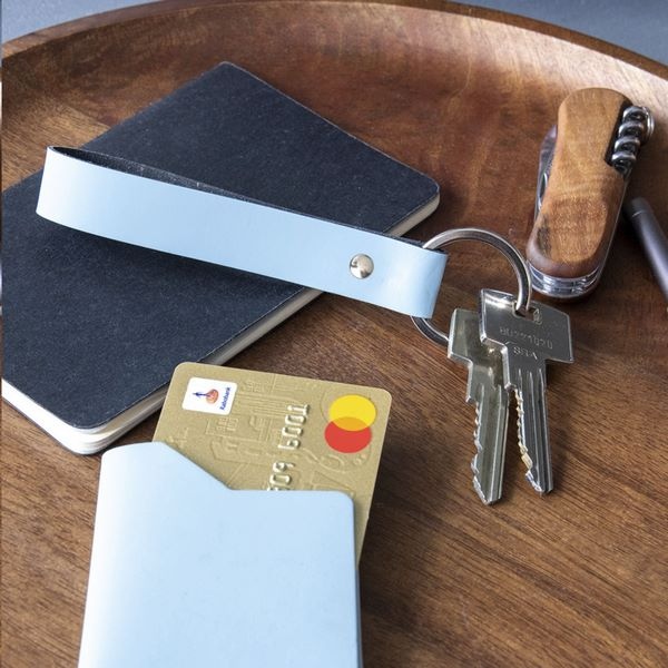 Porte-clés en cuir recyclé Made in Europe - 12