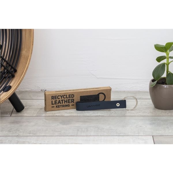 Porte-clés en cuir recyclé Made in Europe - 2