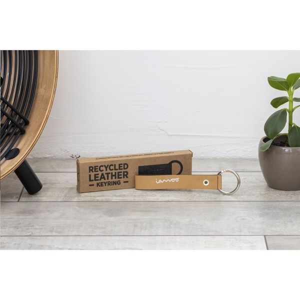 Porte-clés en cuir recyclé Made in Europe - 3