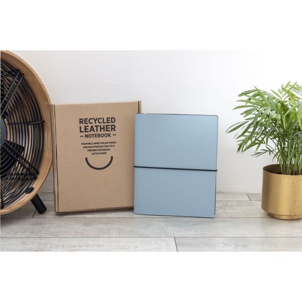 Carnet A5 déchets cuir recyclés - 1