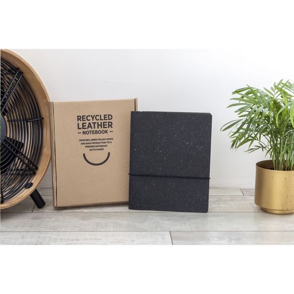 Carnet A5 déchets cuir recyclés - 4