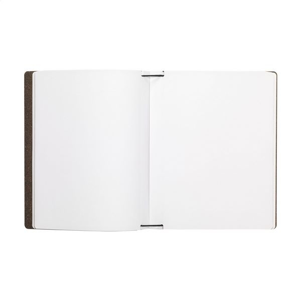 Carnet A5 déchets cuir recyclés - 8