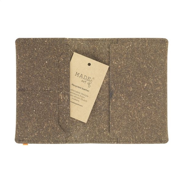Etui à passeport déchets cuir recyclés - 20