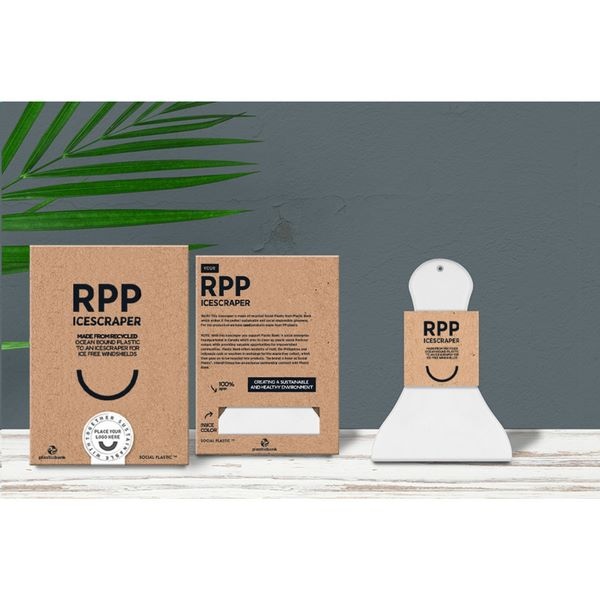 Grattoir à glace en plastique recyclé des océans - 1