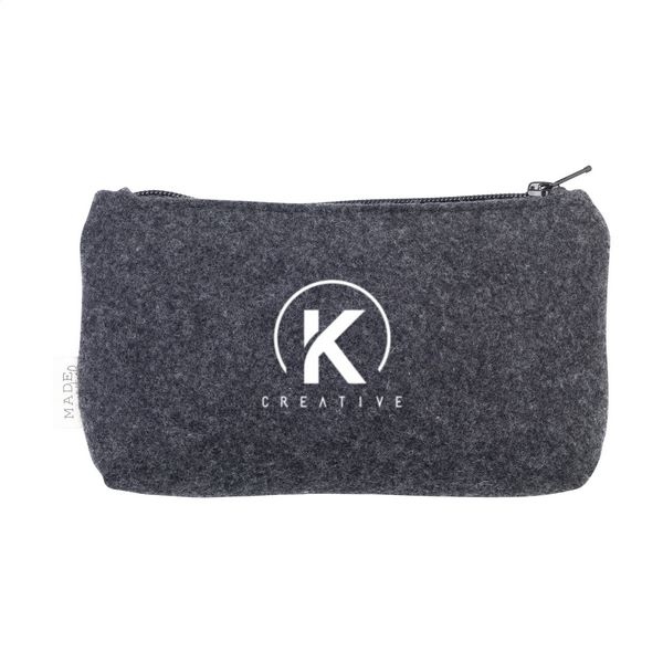 Trousse en feutre recyclé