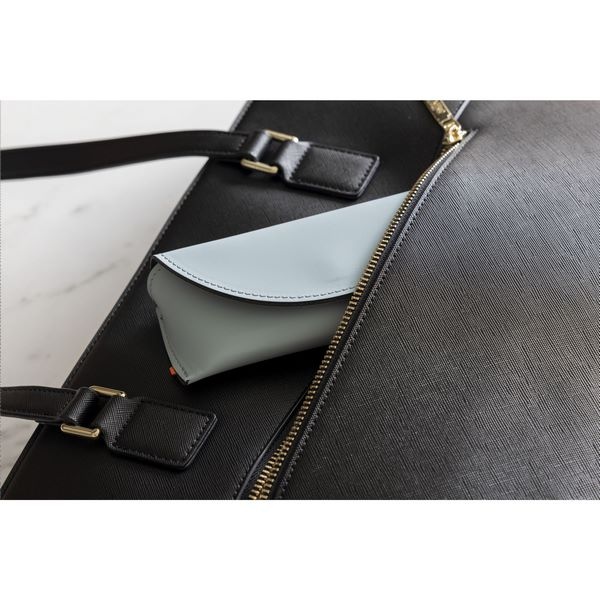 Etui à lunettes en cuir recyclé - 14