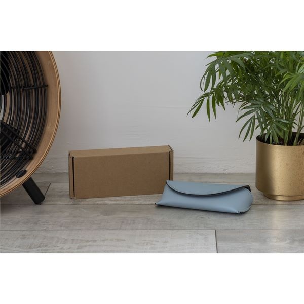 Etui à lunettes en cuir recyclé - 2