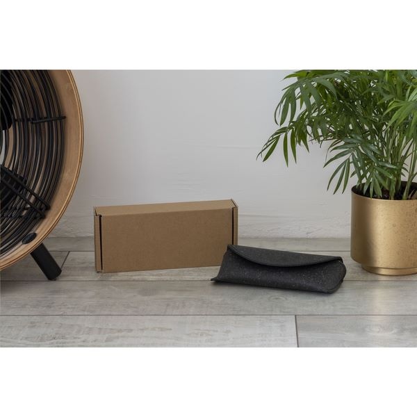 Etui à lunettes en cuir recyclé - 4