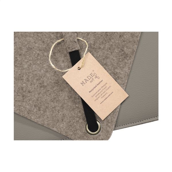 Housse d'ordinateur en cuir de pommes et feutre 13 pouces - 3