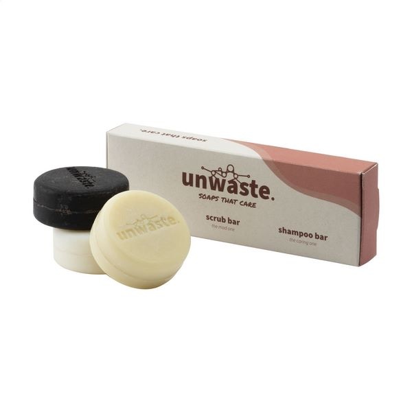 Set de savon, gommage et shampoing solide