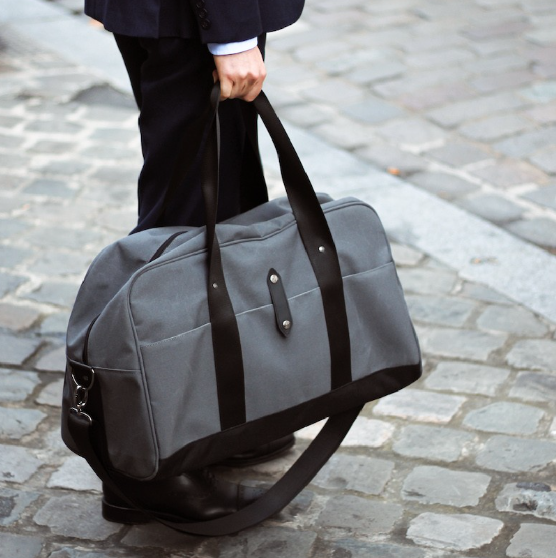 Sac week-end upcyclé Made in France - 2