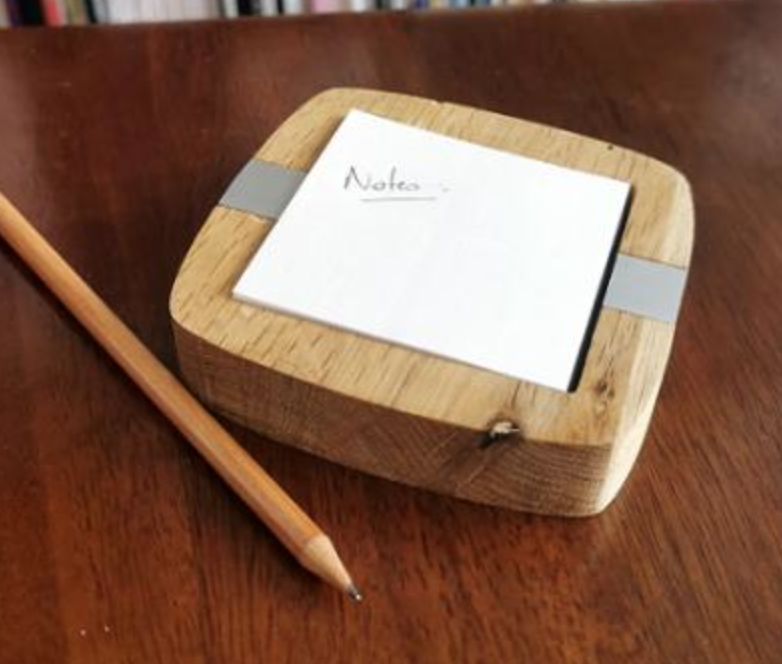 Bloc-notes en chêne Made in France - 2