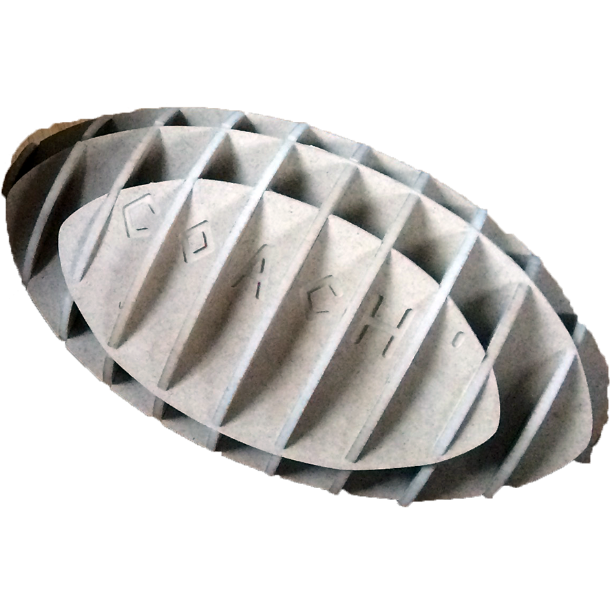 Ballon de rugby en bois Made in France