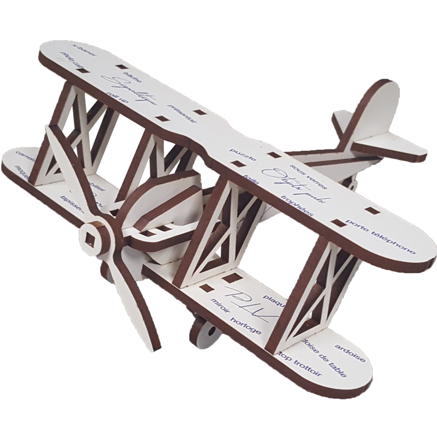 Avion en bois Made in France - 2