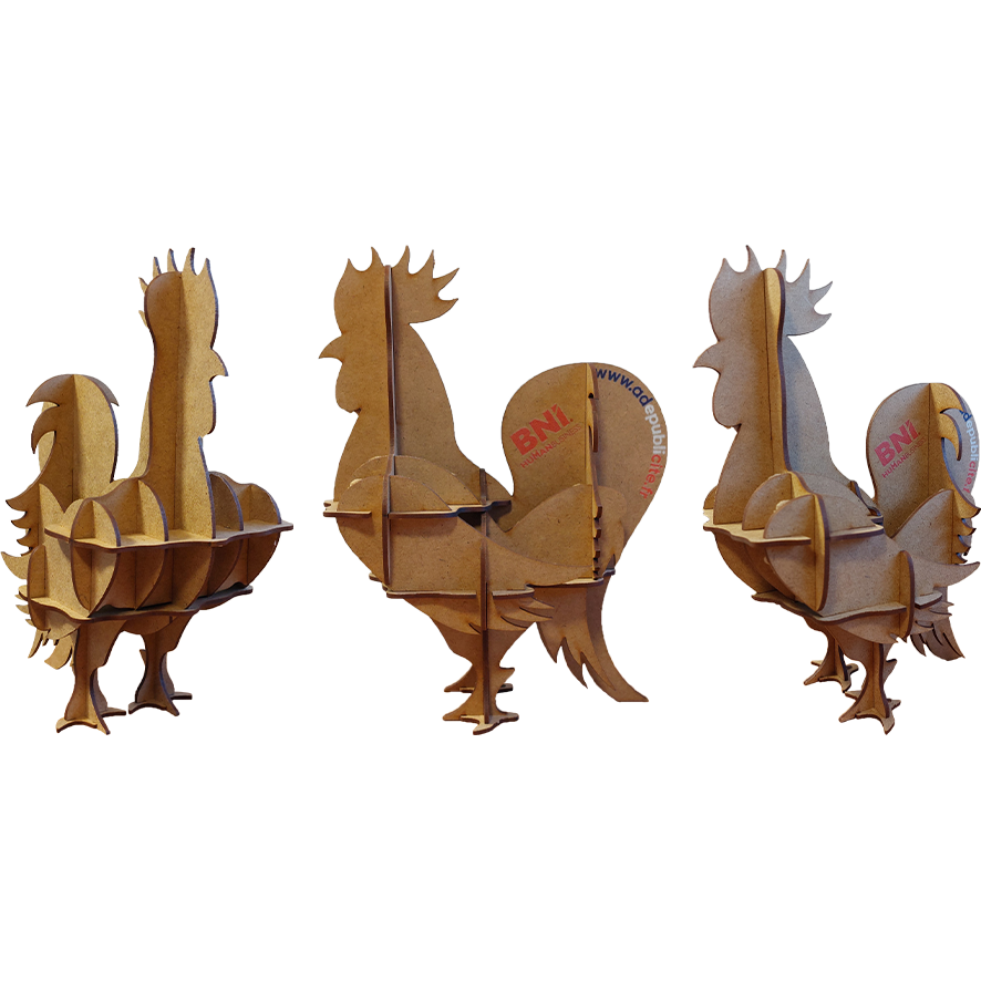 Coq en bois Made in France