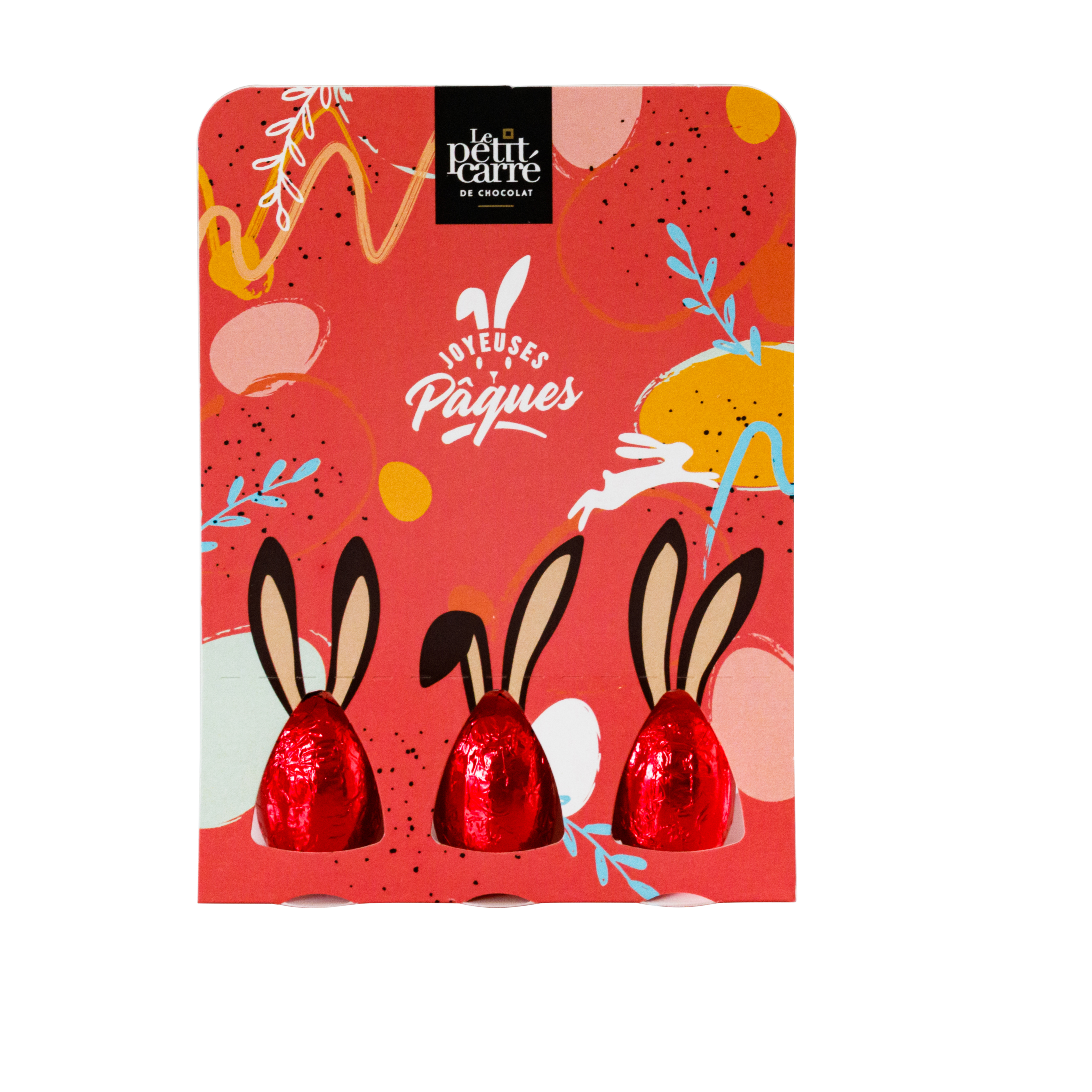 Pochette 3 oeufs au chocolat bio - 2