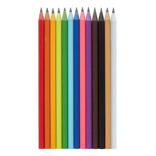 Crayon fabriqué à partir de boitiers de CD recyclés