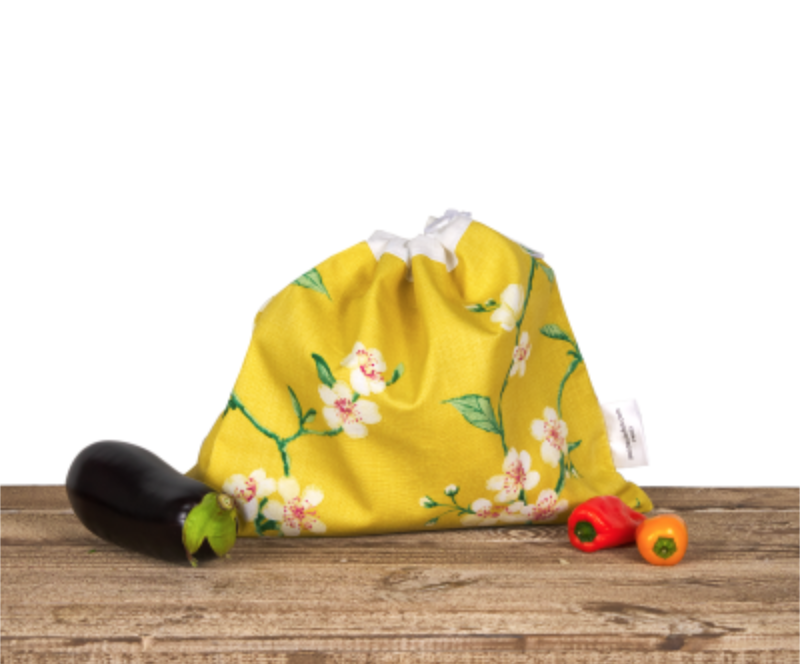 Sac à salade réutilisable Cerisier Moutarde - 2