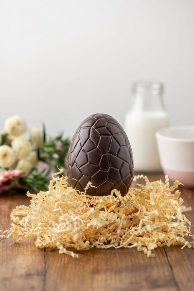 Moulage Oeuf 100g Noir 70% Bio -