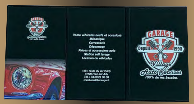 Etui carte grise 3 volets Made in France - 2