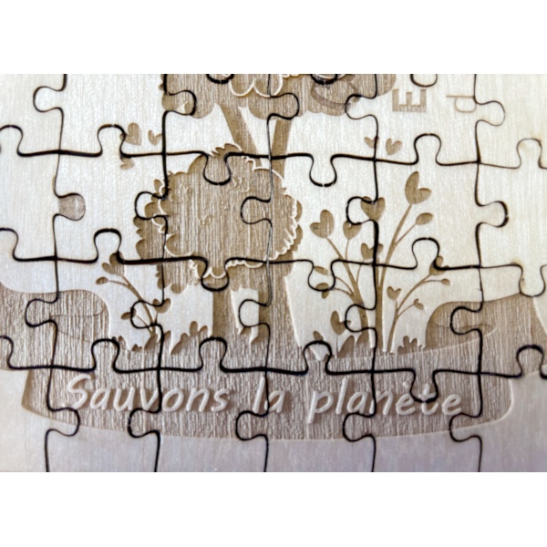 Puzzle bois de 150 pièces Made in France -